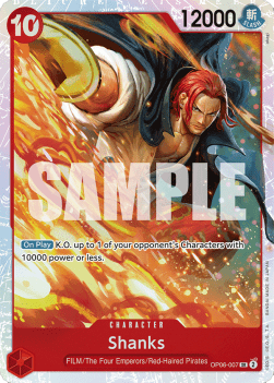 Shanks (OP06-007) (V.1) - Wings of the Captain (Super Rare) [OP06-007] - Cards Beyond