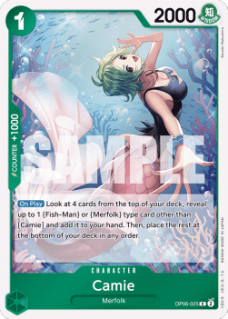 Camie (OP06-025) (V.1) - Wings of the Captain (Rare) [OP06-025] - Cards Beyond