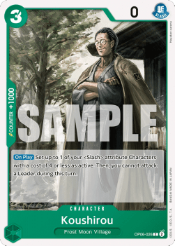 Koushirou (OP06-026) - Wings of the Captain (Common) [OP06-026] - Cards Beyond