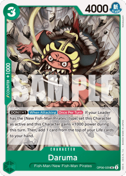 Daruma (OP06-029) - Wings of the Captain (Uncommon) [OP06-029] - Cards Beyond