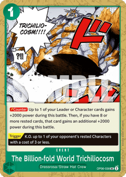 The Billion-fold World Trichiliocosm (OP06-038) - Wings of the Captain (Uncommon) [OP06-038] - Cards Beyond