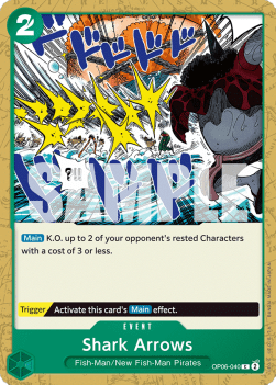 Shark Arrows (OP06-040) - Wings of the Captain (Common) [OP06-040] - Cards Beyond