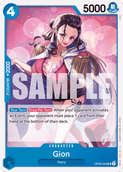 Gion (OP06-044) - Wings of the Captain (Uncommon) [OP06-044] - Cards Beyond