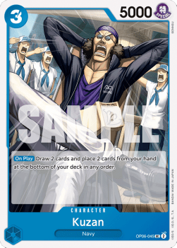 Kuzan (OP06-045) - Wings of the Captain (Uncommon) [OP06-045] - Cards Beyond