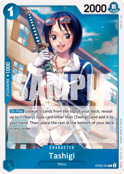 Tashigi (OP06-050) (V.1) - Wings of the Captain (Rare) [OP06-050] - Cards Beyond