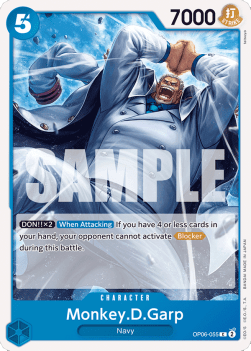 Monkey.D.Garp (OP06-055) - Wings of the Captain (Common) [OP06-055] - Cards Beyond