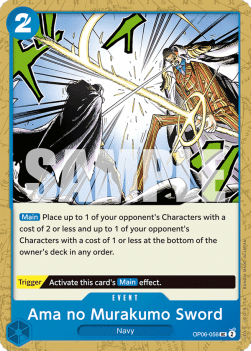 Ama no Murakumo Sword (OP06-056) - Wings of the Captain (Uncommon) [OP06-056] - Cards Beyond