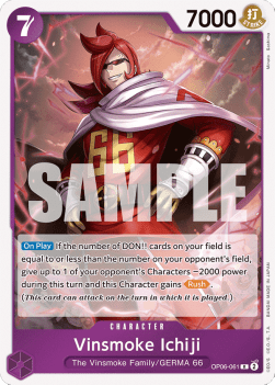 Vinsmoke Ichiji (OP06-061) (V.1) - Wings of the Captain (Rare) [OP06-061] - Cards Beyond