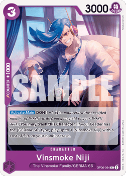 Vinsmoke Niji (OP06-064) - Wings of the Captain (Common) [OP06-064] - Cards Beyond