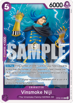 Vinsmoke Niji (OP06-065) - Wings of the Captain (Rare) [OP06-065] - Cards Beyond