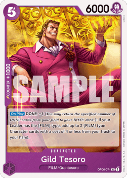 Gild Tesoro (OP06-071) - Wings of the Captain (Uncommon) [OP06-071] - Cards Beyond