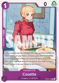 Cosette (OP06-072) - Wings of the Captain (Common) [OP06-072] - Cards Beyond