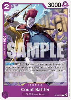 Count Battler (OP06-075) - Wings of the Captain (Common) [OP06-075] - Cards Beyond