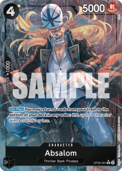 Absalom (OP06-081) (V.2) - Wings of the Captain (Alternate Art) [OP06-081] - Cards Beyond
