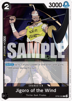 Jigoro of the Wind (OP06-084) - Wings of the Captain (Common) [OP06-084] - Cards Beyond