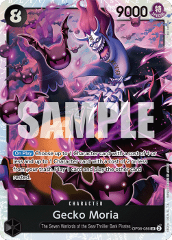 Gecko Moria (OP06-086) (V.1) - Wings of the Captain (Super Rare) [OP06-086] - Cards Beyond