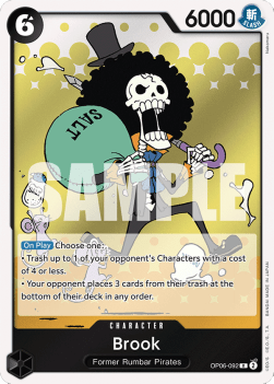 Brook (OP06-092) - Wings of the Captain (Rare) [OP06-092] - Cards Beyond