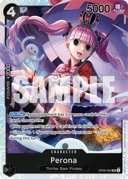 Perona (OP06-093) (V.1) - Wings of the Captain (Super Rare) [OP06-093] - Cards Beyond