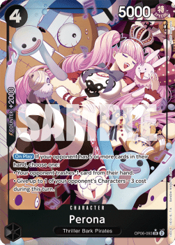 Perona (OP06-093) (V.2) - Wings of the Captain (Alternate Art) [OP06-093] - Cards Beyond