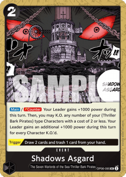 Shadows Asgard (OP06-095) - Wings of the Captain (Uncommon) [OP06-095] - Cards Beyond