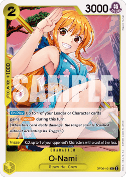 O-Nami (OP06-101) (V.1) - Wings of the Captain (Rare) [OP06-101] - Cards Beyond