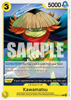 Kawamatsu (OP06-103) - Wings of the Captain (Common) [OP06-103] - Cards Beyond