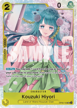 Kouzuki Hiyori (OP06-106) (V.1) - Wings of the Captain (Super Rare) [OP06-106] - Cards Beyond