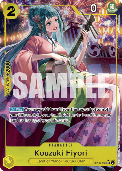 Kouzuki Hiyori (OP06-106) (V.2) - Wings of the Captain (Alternate Art) [OP06-106] - Cards Beyond