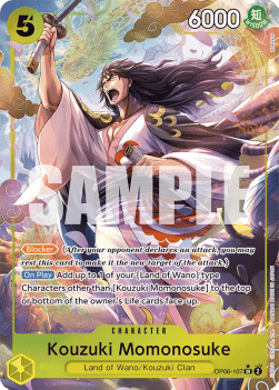 Kouzuki Momonosuke (OP06-107) (V.2) - Wings of the Captain (Alternate Art) [OP06-107] - Cards Beyond