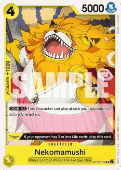 Nekomamushi (OP06-110) - Wings of the Captain (Uncommon) [OP06-110] - Cards Beyond