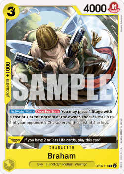 Braham (OP06-111) - Wings of the Captain (Common) [OP06-111] - Cards Beyond