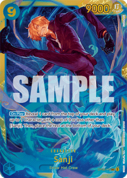 Sanji (OP06-119) (V.1) - Wings of the Captain (Secret Rare) [OP06-119] - Cards Beyond
