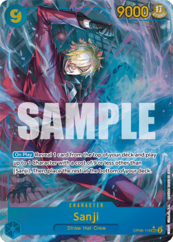 Sanji (OP06-119) (V.2) - Wings of the Captain (Alternate Art) [OP06-119] - Cards Beyond