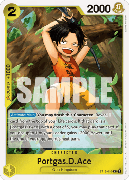 Portgas.D.Ace (ST13-010) (V.1) - Ultra Deck: The Three Brothers (Common) [ST-13-010] - Cards Beyond