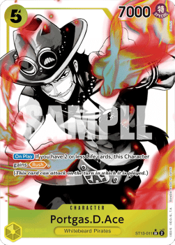 Portgas.D.Ace (ST13-011) (V.2) - Ultra Deck: The Three Brothers (Alternate Art) [ST-13-011] - Cards Beyond