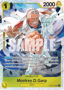 Monkey.D.Garp (ST13-013) (V.1) - Ultra Deck: The Three Brothers (Super Rare) [ST-13-013] - Cards Beyond