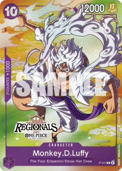 Monkey.D.Luffy (P-041) (V.2) - One Piece Products (Promo) [OPPR-P-041] - Cards Beyond