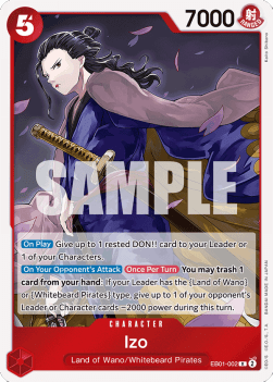 Izo (EB01-002) - Memorial Collection (Rare) [EB01-002] - Cards Beyond