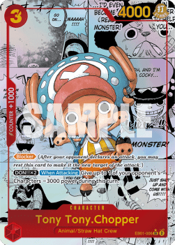 Tony Tony.Chopper (EB01-006) (V.3) - Memorial Collection (Manga Rare) [EB01-006] - Cards Beyond