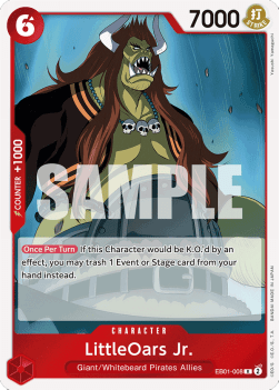 LittleOars Jr. (EB01-008) - Memorial Collection (Rare) [EB01-008] - Cards Beyond