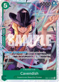 Cavendish (EB01-012) (V.1) - Memorial Collection (Super Rare) [EB01-012] - Cards Beyond