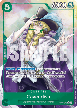 Cavendish (EB01-012) (V.2) - Memorial Collection (Alternate Art) [EB01-012] - Cards Beyond