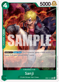 Sanji (EB01-014) - Memorial Collection (Rare) [EB01-014] - Cards Beyond