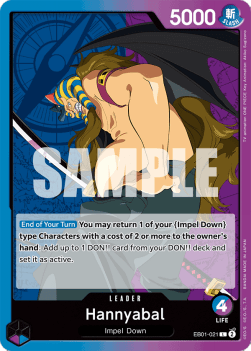 Hannyabal (EB01-021) (V.1) - Memorial Collection (Leader) [EB01-021] - Cards Beyond