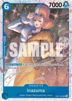 Inazuma (EB01-022) (V.1) - Memorial Collection (Super Rare) [EB01-022] - Cards Beyond