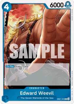 Edward Weevil (EB01-023) - Memorial Collection (Rare) [EB01-023] - Cards Beyond