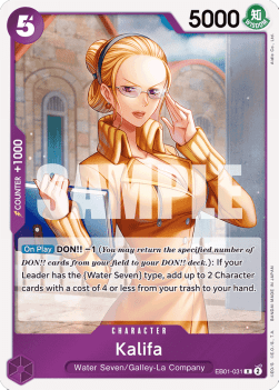 Kalifa (EB01-031) (V.1) - Memorial Collection (Rare) [EB01-031] - Cards Beyond