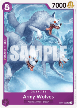 Army Wolves (EB01-032) - Memorial Collection (Common) [EB01-032] - Cards Beyond