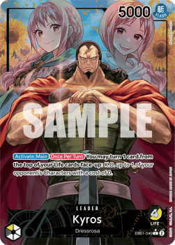 Kyros (EB01-040) (V.2) - Memorial Collection (Alternate Art) [EB01-040] - Cards Beyond