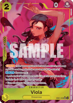 Viola (EB01-052) (V.2) - Memorial Collection (Alternate Art) [EB01-052] - Cards Beyond
